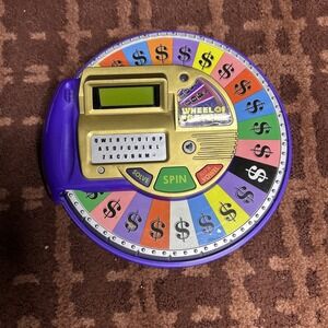 Califon SPINNING Wheel of Fortune Handheld Game 2009 *WORKS -‎ No Pen